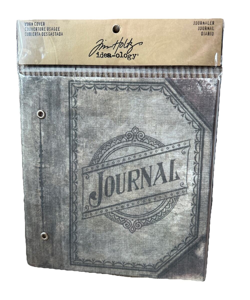 Tim Holtz Idea-Ology *WORN COVER - JOURNALER* TH93037 NEW Retired 2013
